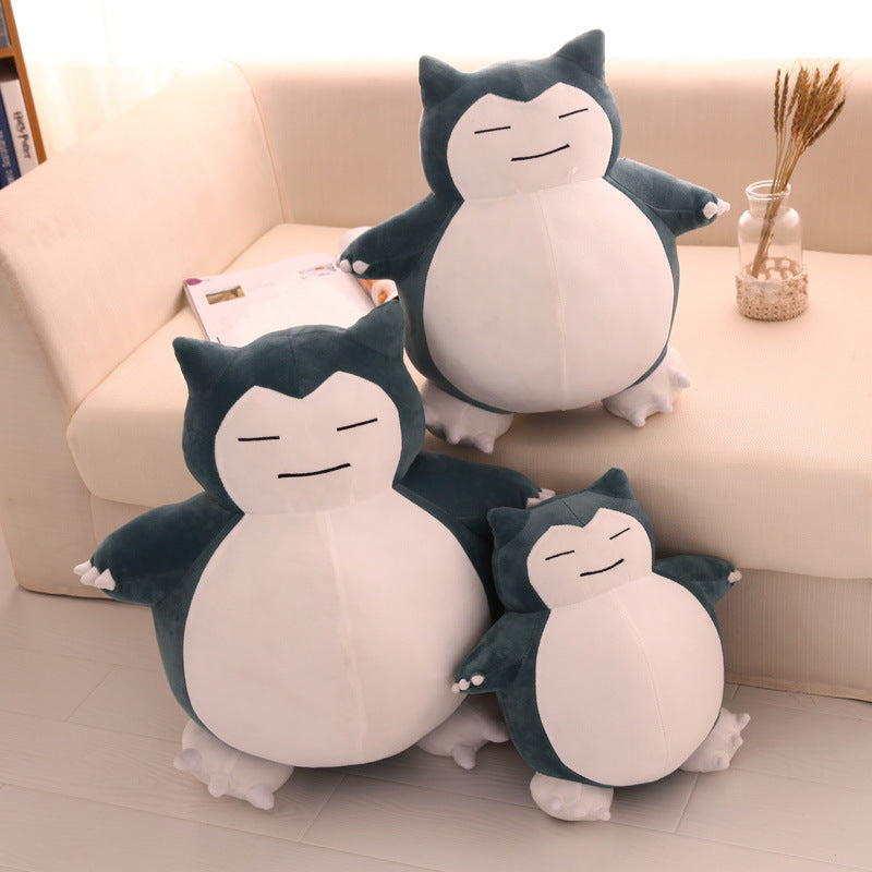 Kawaii 30cm Anime Pokemon Ditto Transform Snorlax Pikachu