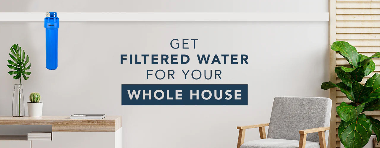 Filtered Water From Bepure Whole House Water Filtration System