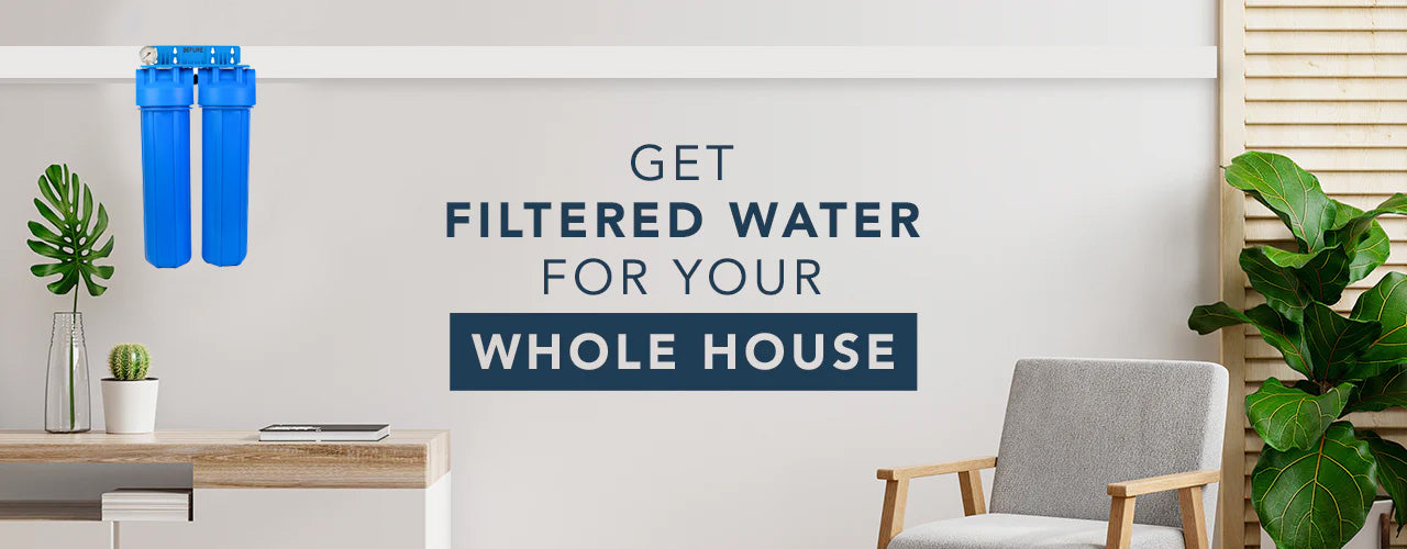Filtered Water From Bepure Whole House Water Filtration System
