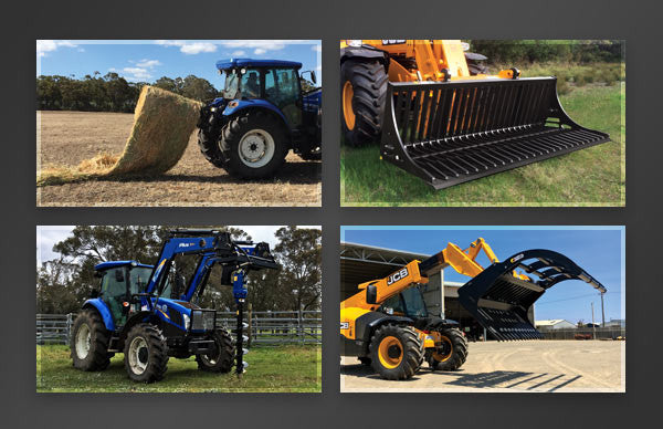 Himac Ag Loader and Telehandler Attachments