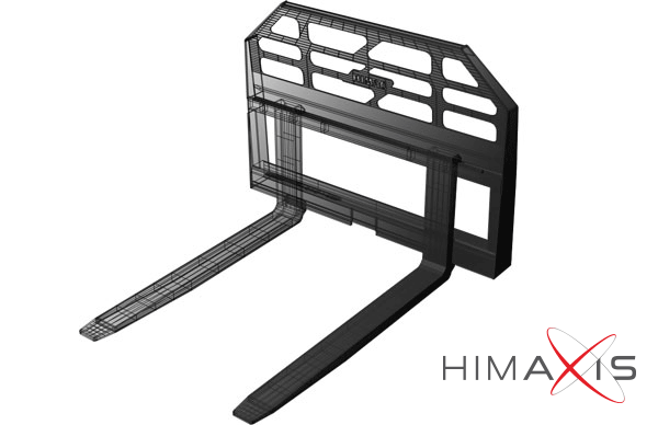 Skid Steer Forks from Himac Attachments