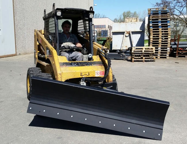 skid steer bulldozer blade