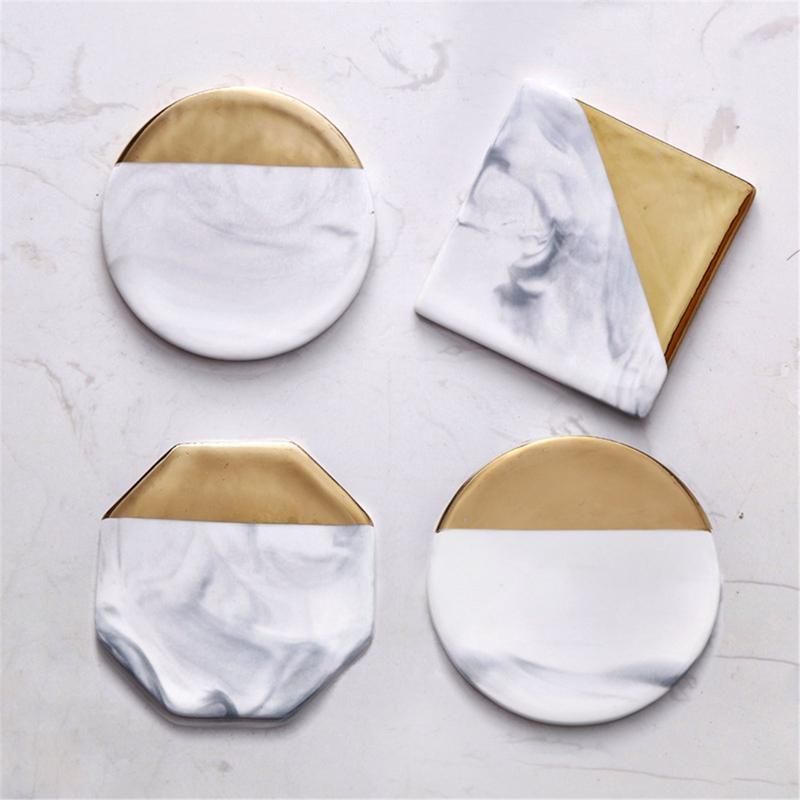 gold coaster set