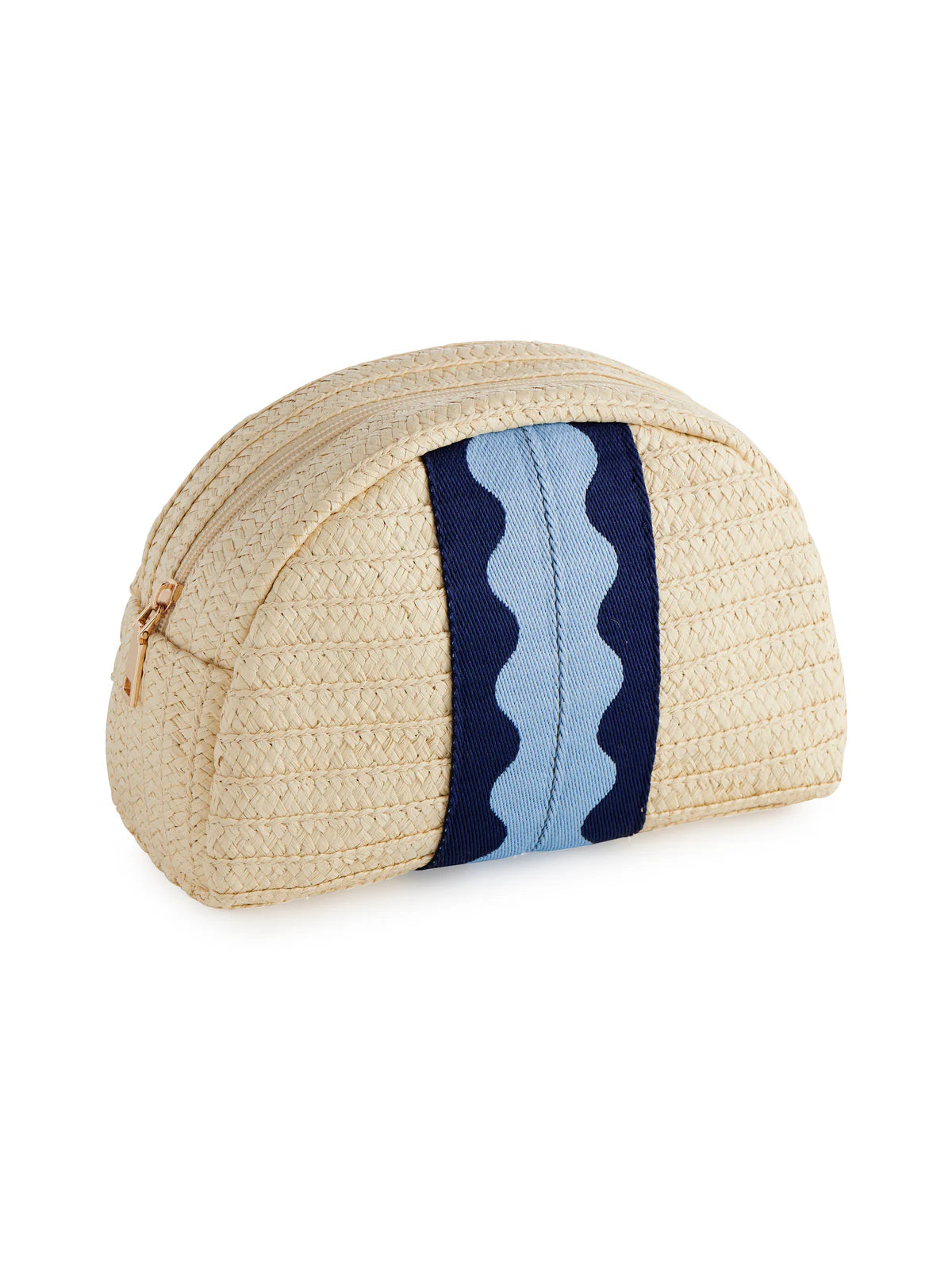 Shiraleah - Marbella Zip Pouch - Blue