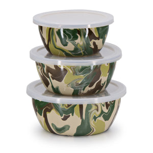 Camouflage Nesting Bowls - Sunset & Co.