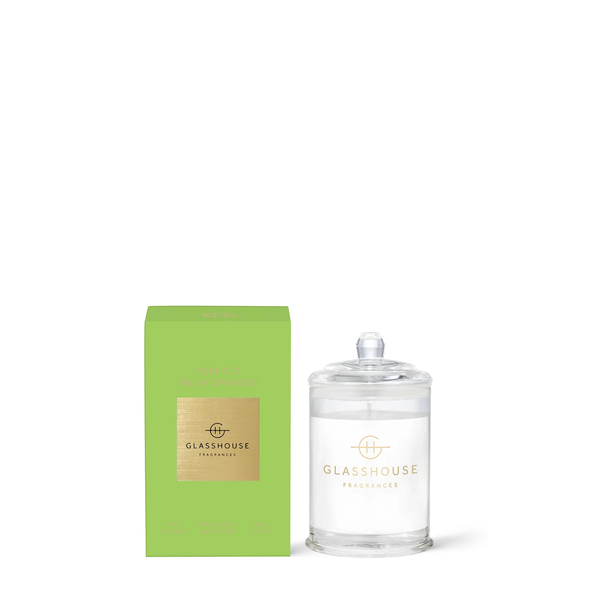 Glasshouse Fragrances - Scented Soy Candle - Perfect Palm Springs