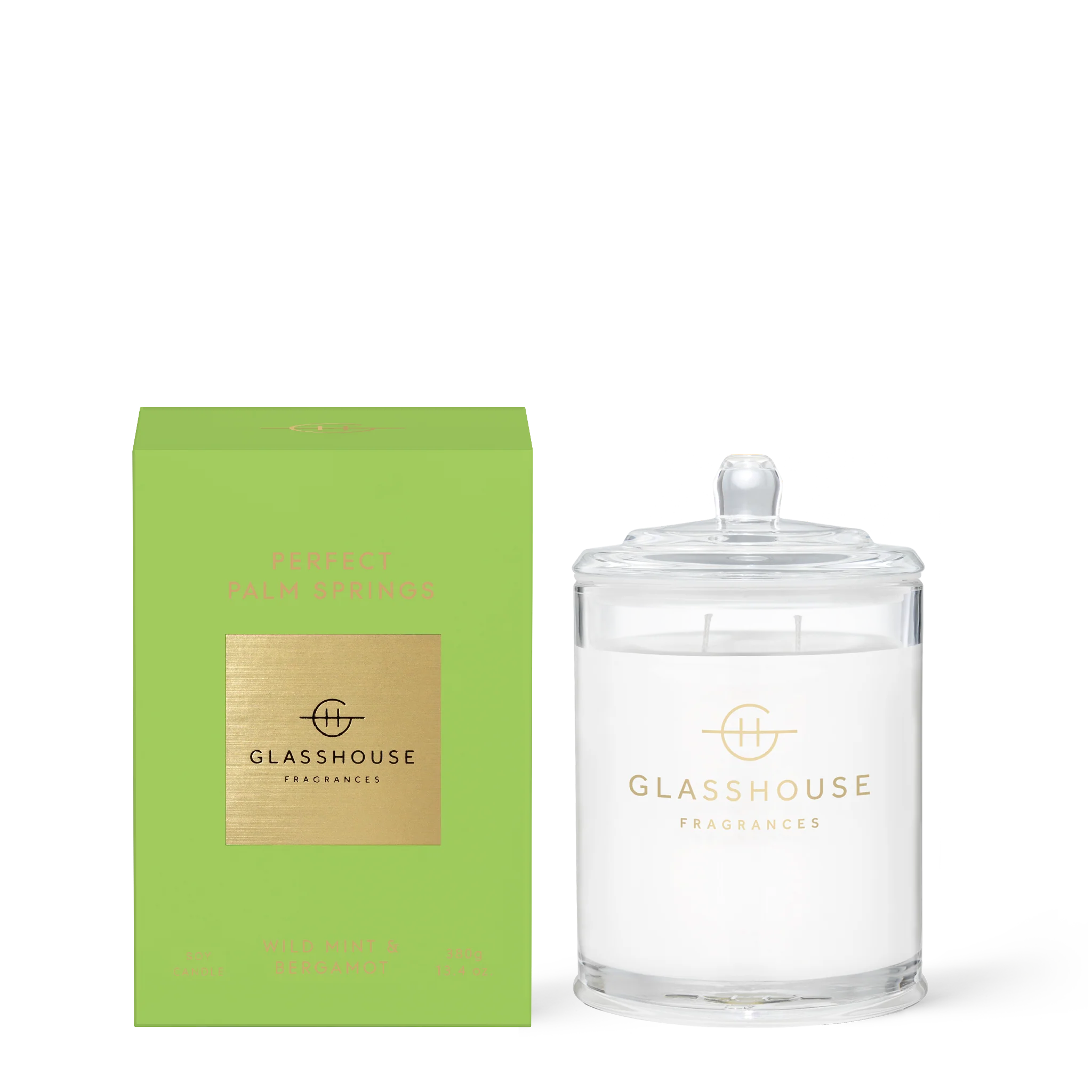 Glasshouse Fragrances - Scented Soy Candle - Perfect Palm Springs