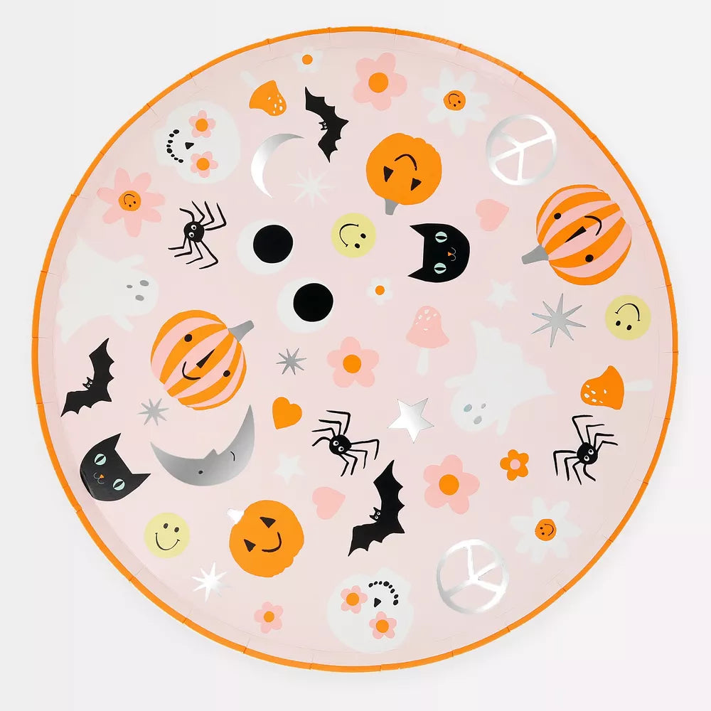Meri Meri - Groovy Halloween Icon Dinner Plates