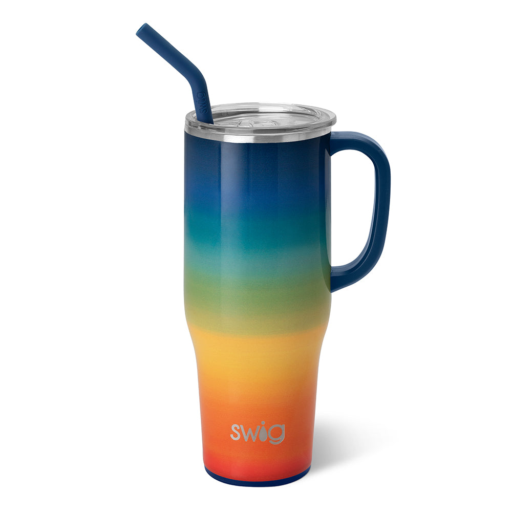 18 oz. swig life over the rainbow travel mug