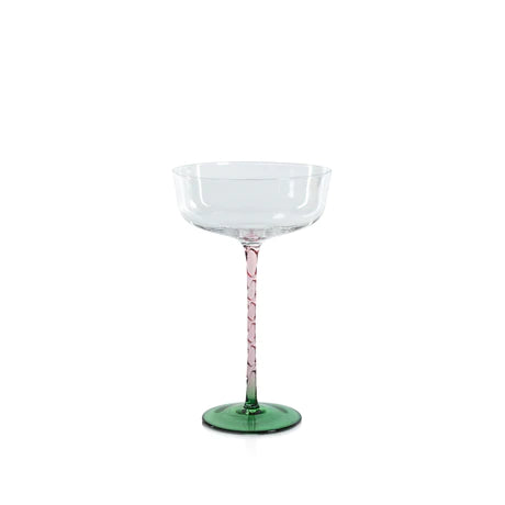 Crystalia Augusta Martini Glass (4-Count) - Brownsboro Hardware & Paint