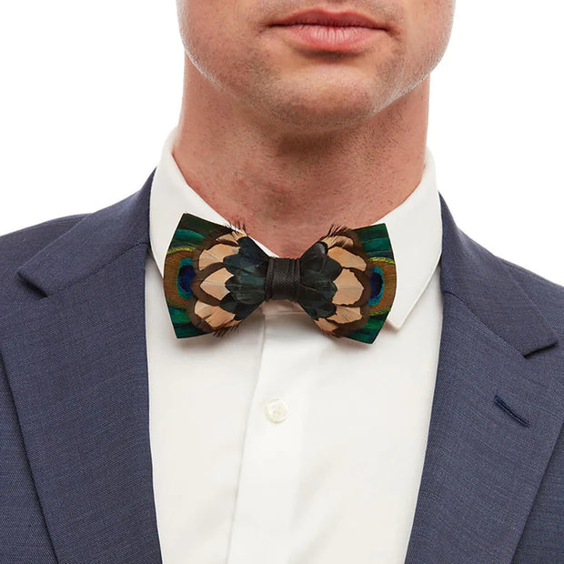 Brackish - Fairbanks Feather Bowtie – Sunset & Co.