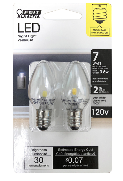 Feit Electric BP20G4/830/LED G4 Bulb LED Dimmable 12 Volt 2 Watts