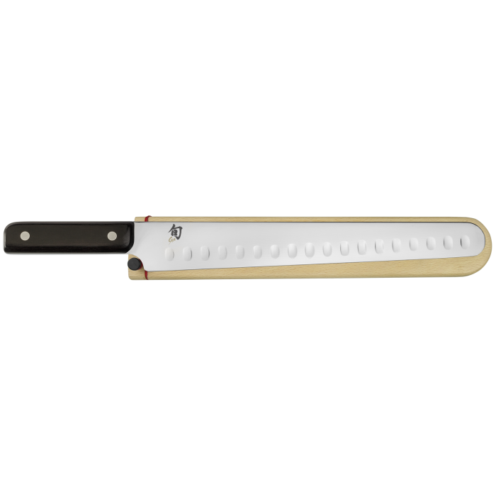 Shun Saya Sheath, Universal Fit for Chef and Santoku Knives, Beech