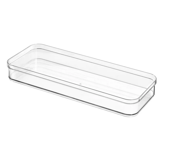 Interdesign Small Square Drawer Organizer - 3x3x2 - Clear - The