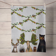 The Forest Five Tea Towel