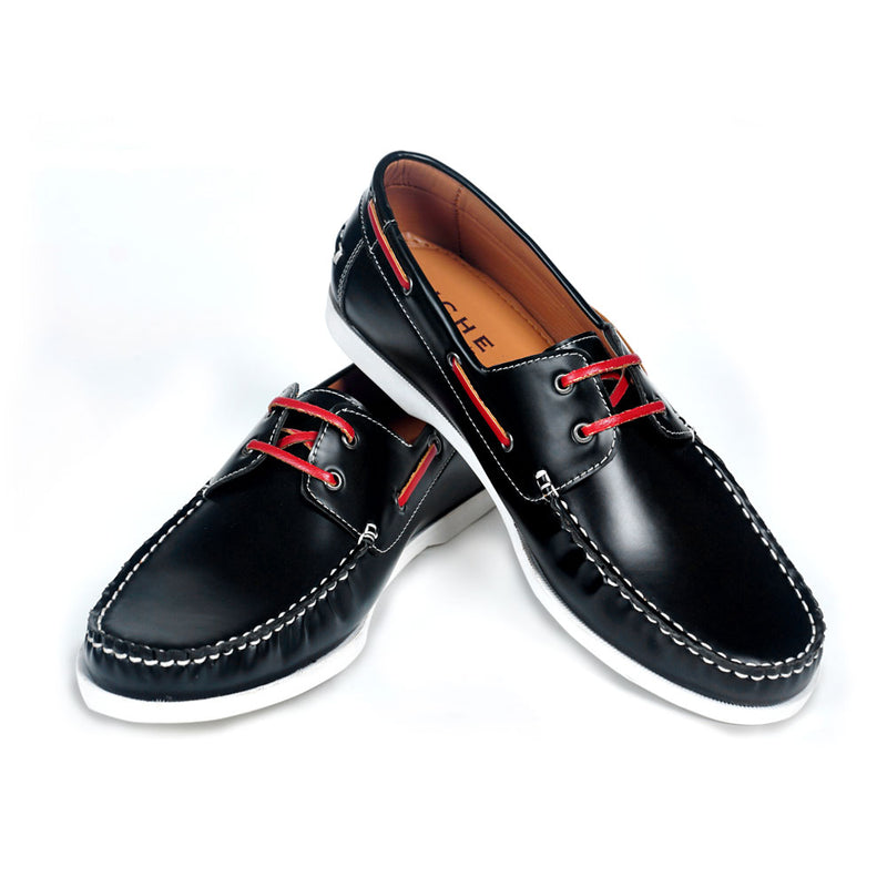 NICHE Black Boat Shoes