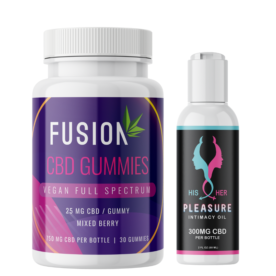 HIS & HER CBD PLEASURE + FULL SPECTRUM CBD GUMMIES