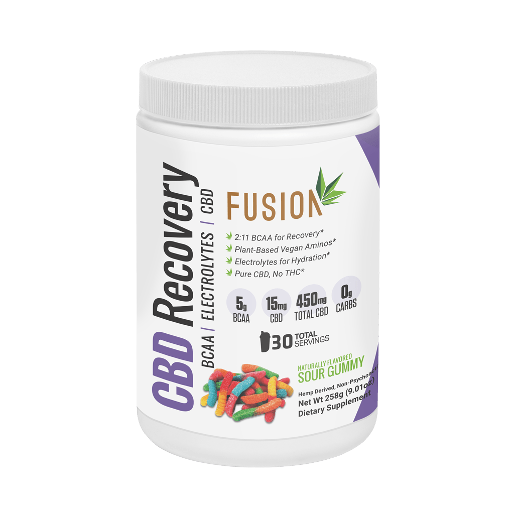 CBD - BCAA Recovery Powder Sour Gummy