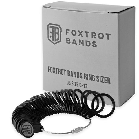 Foxtrot Bands Ring Sizer Packaging 