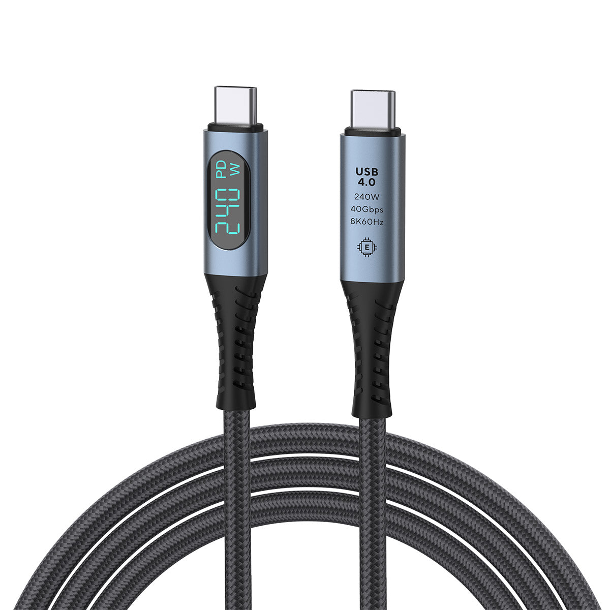 240W USB-C LED Display Cable | 1M