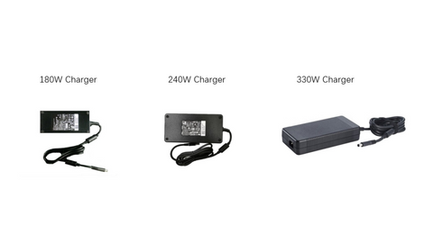 Dell 180W 240W 330W chargers