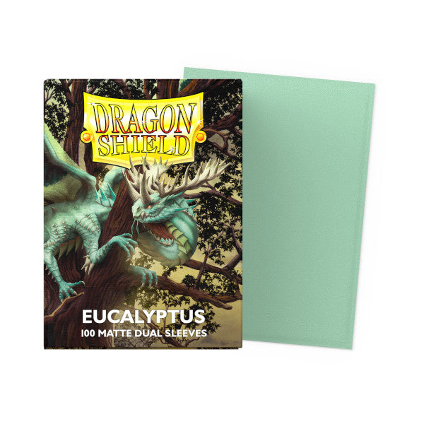 (Eucalyptus) Dual Matte Sleeves - Standard Size