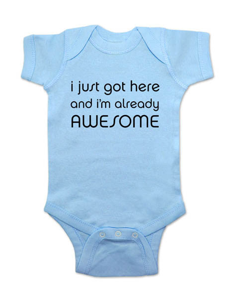 awesome baby onesie