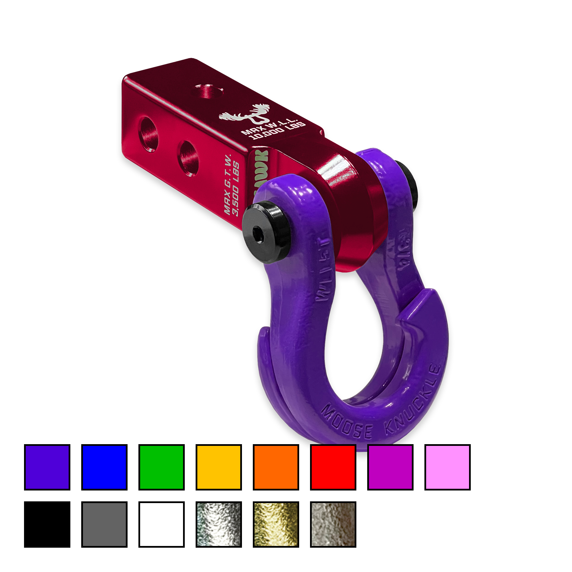 Jowl 3/4 Split Shackle and Mohawk 2.0 Receiver Combo