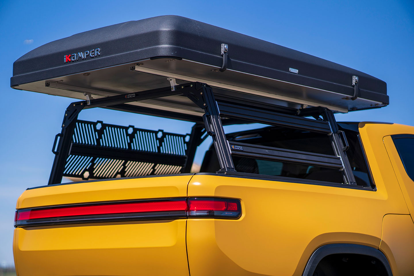 Rivian-R1T-Xtrusion-Overland-Rack-Close