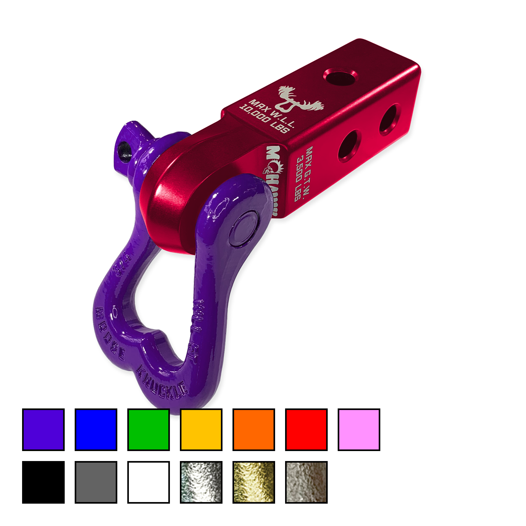 XL 3/4 Shackle and Mohawk 2.0 Receiver Combo