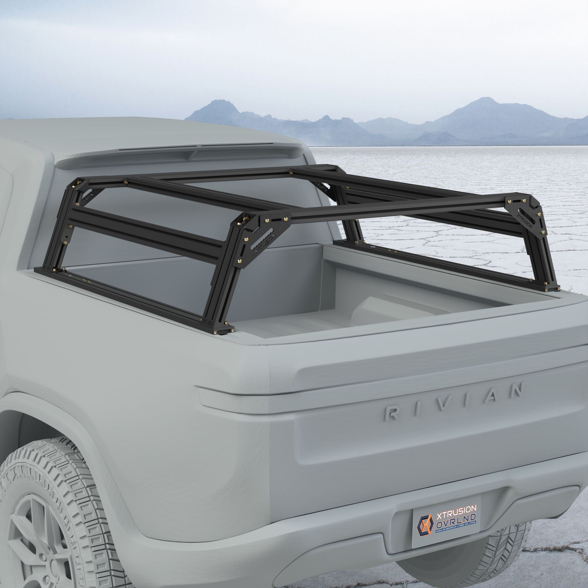 XTR1 Bed Rack for Rivian R1T – Xtrusion Overland