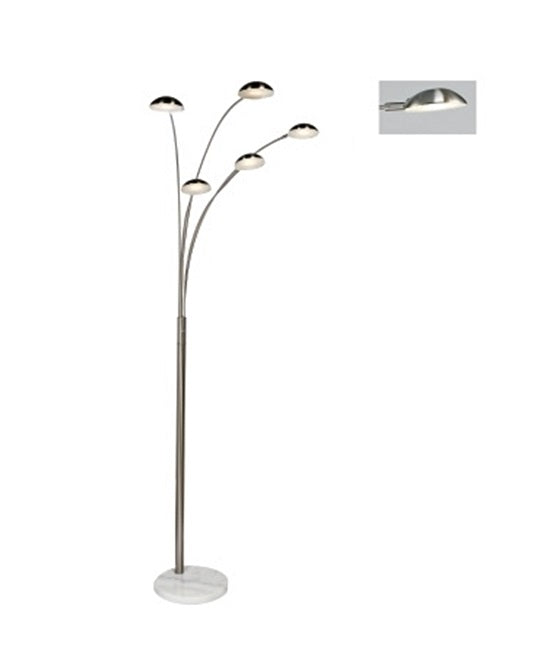 5 arm led floor lamp