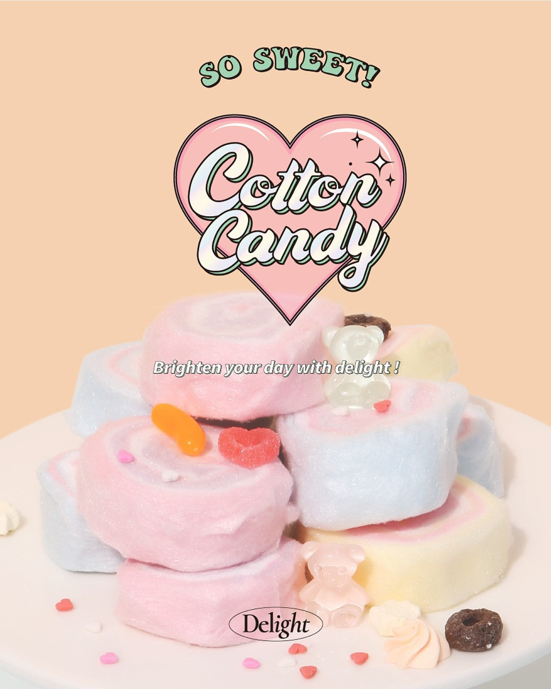 Izemi Cotton Candy Collection - 10 Glitter Set