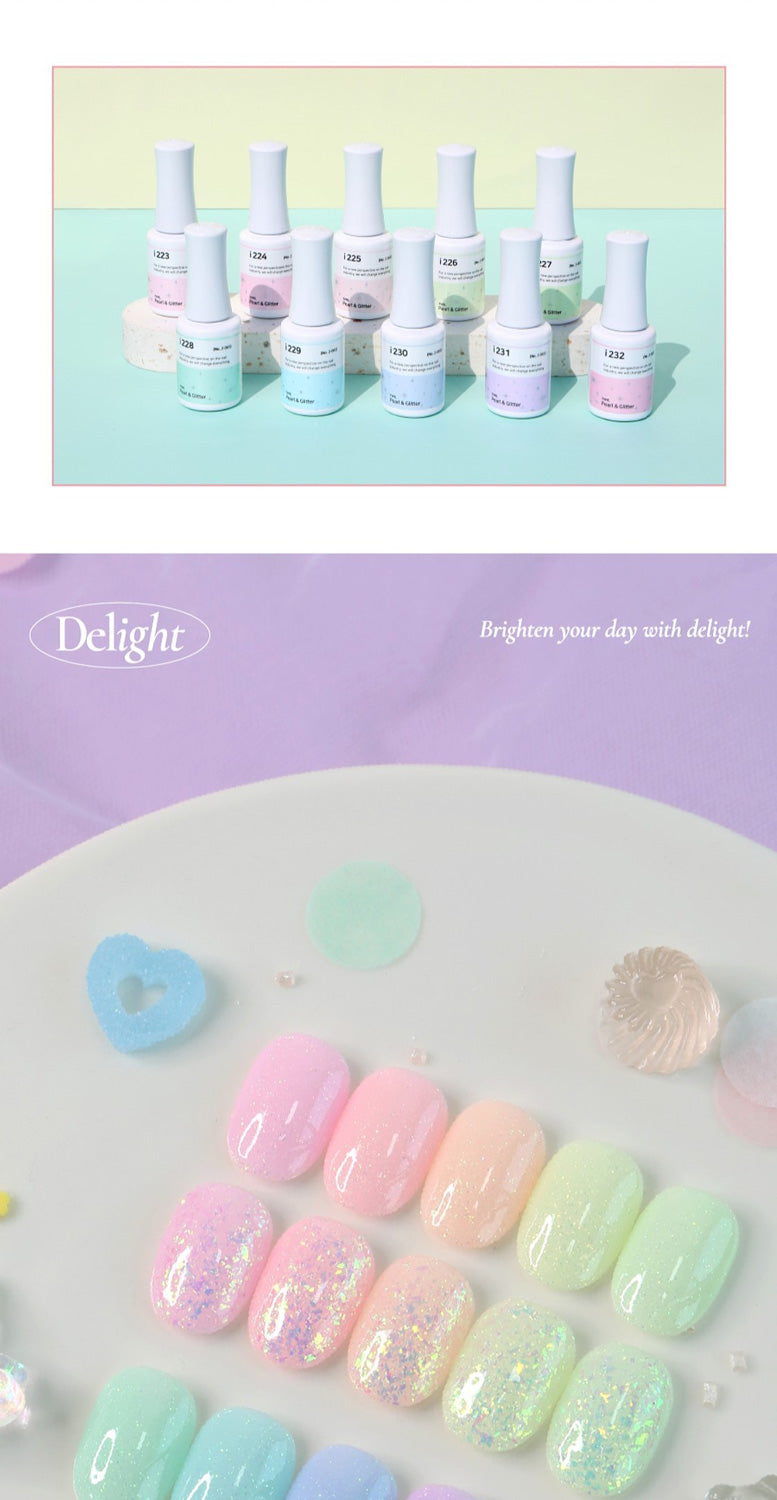 Izemi Cotton Candy Collection - 10 Glitter Set