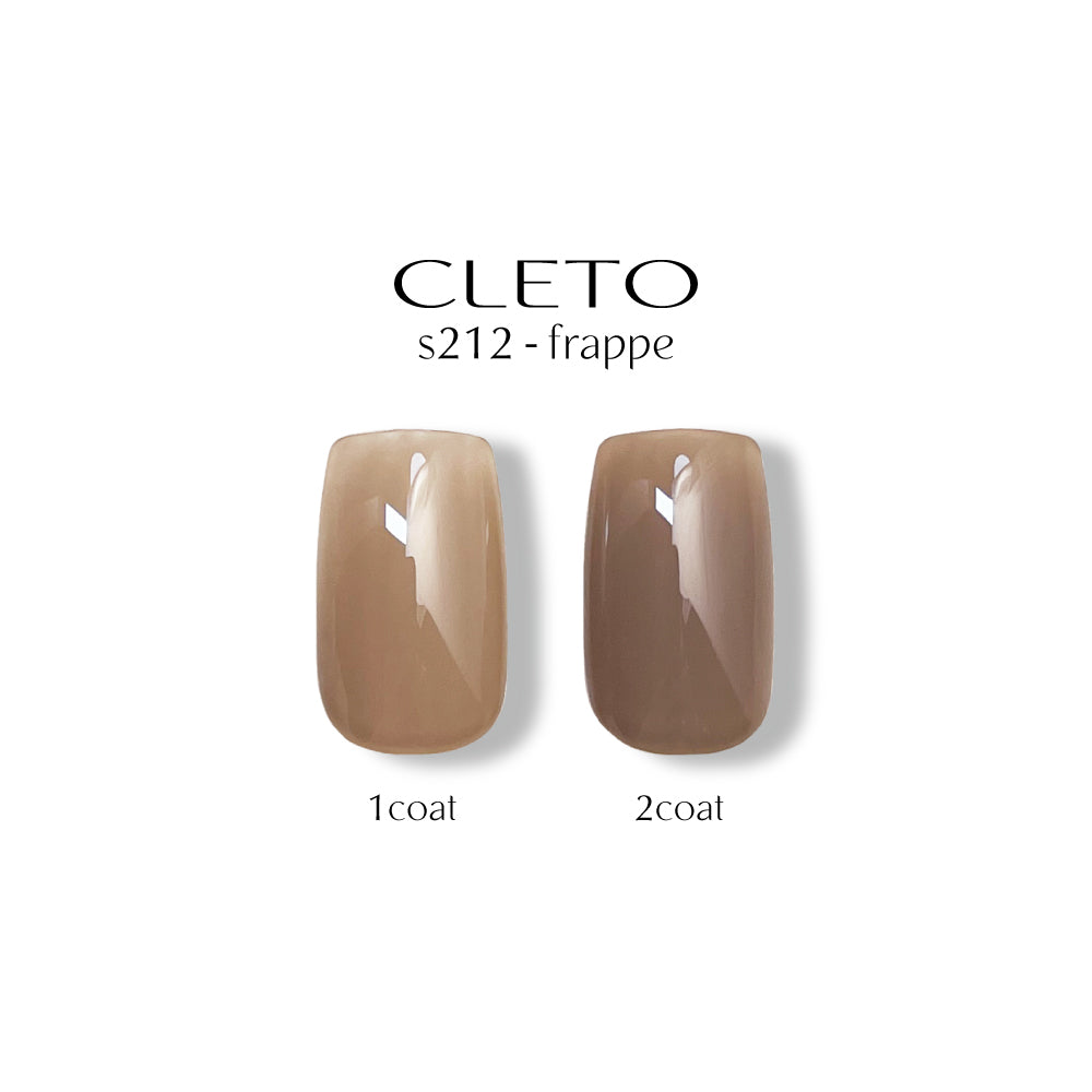 Cleto Syrup Gel S212 - Frappe