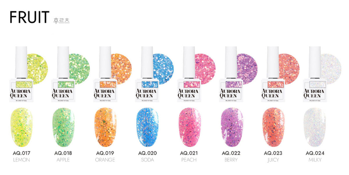 Aurora Queen Glitter Full Set - 160 Color Set