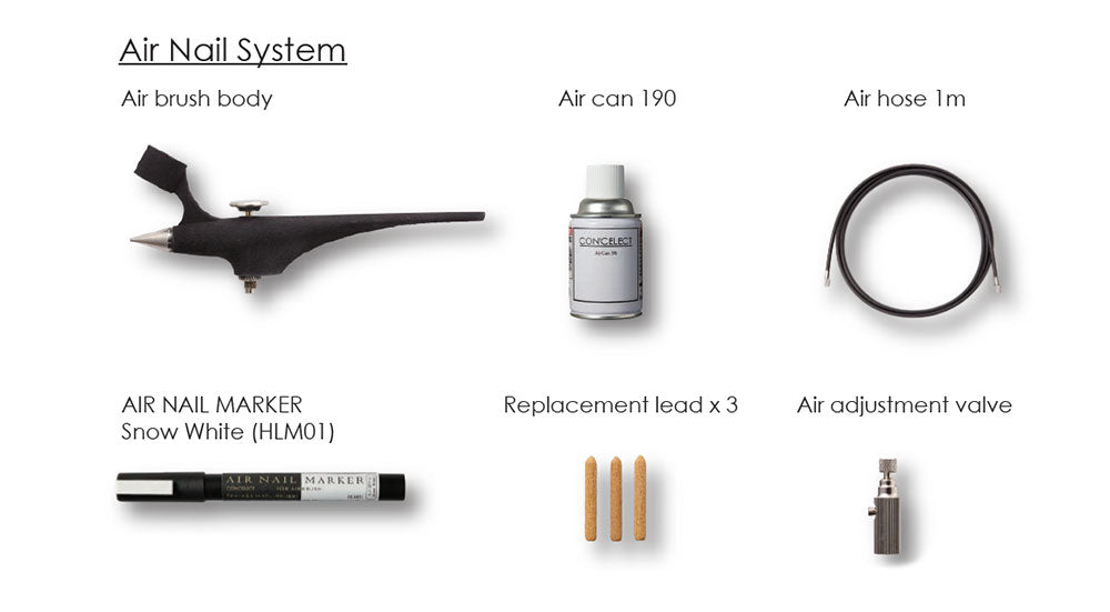 concelect air nail system