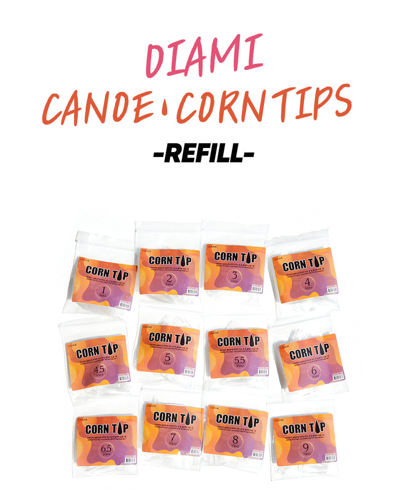 Diami Canoe Corn Nail Tip Refill