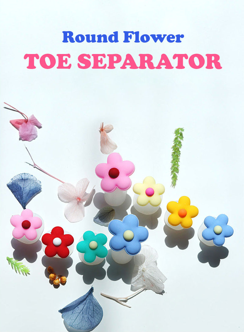 Make.N Round Flower Toe Separators