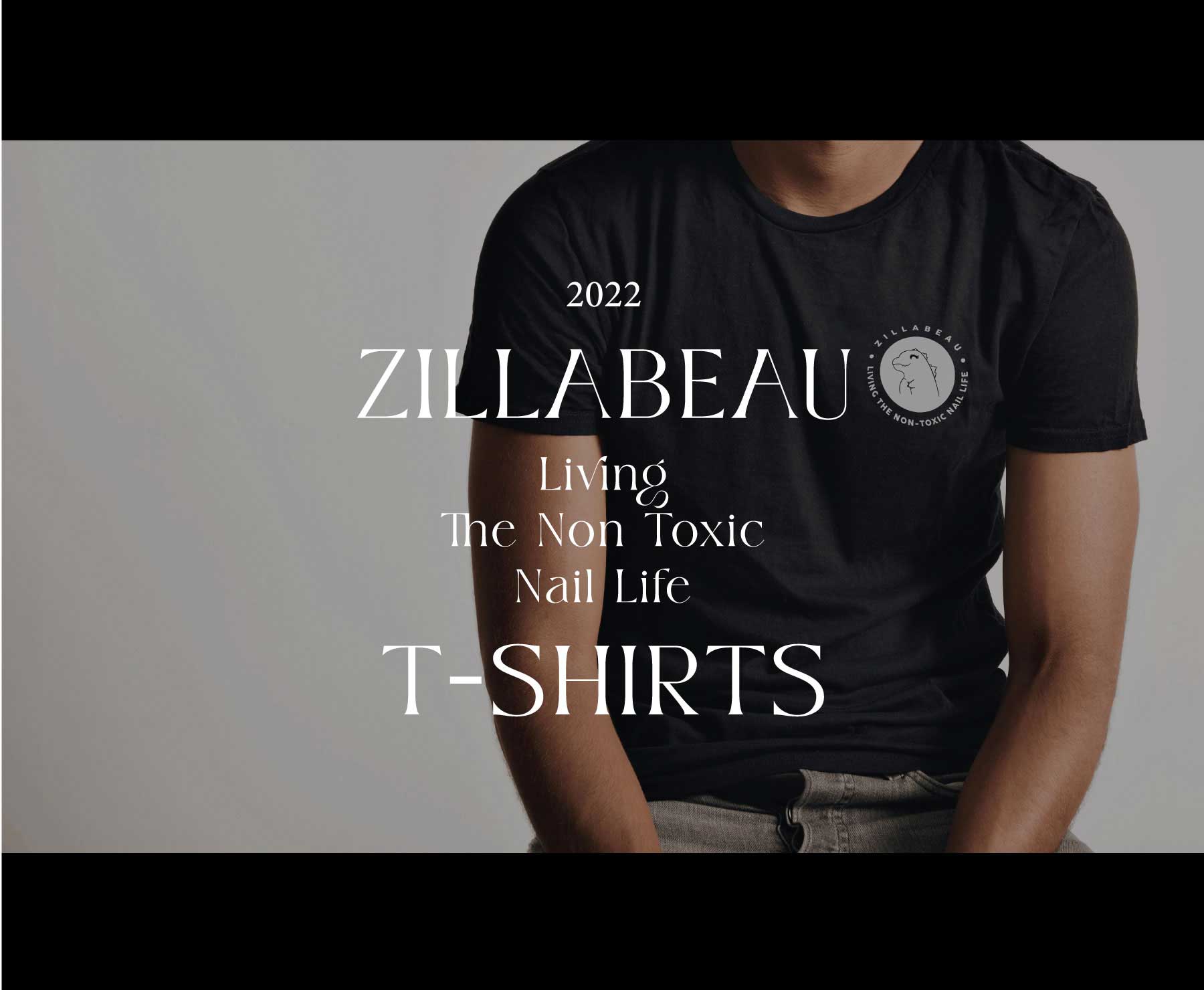 zillabeau living the non toxic nail life t-shirt