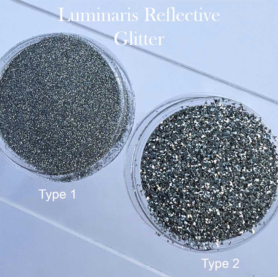 luminaris reflective glitter