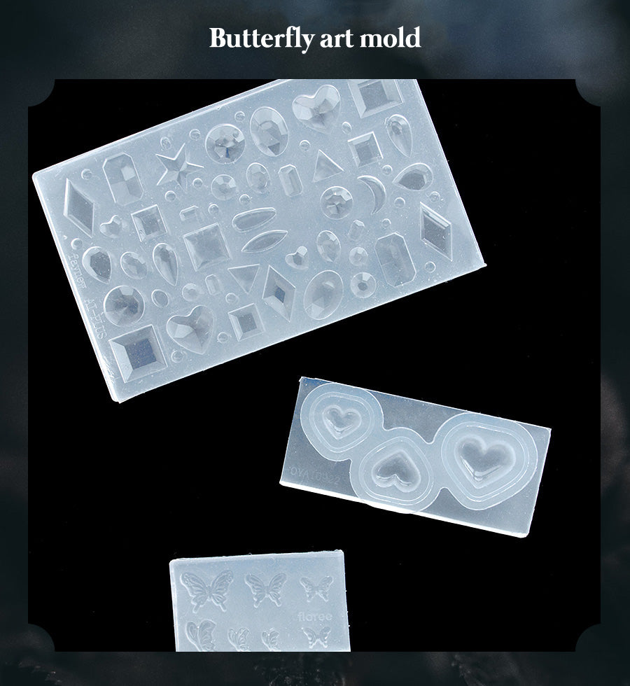 Make.N 3D Butterfly Nail Art Mold