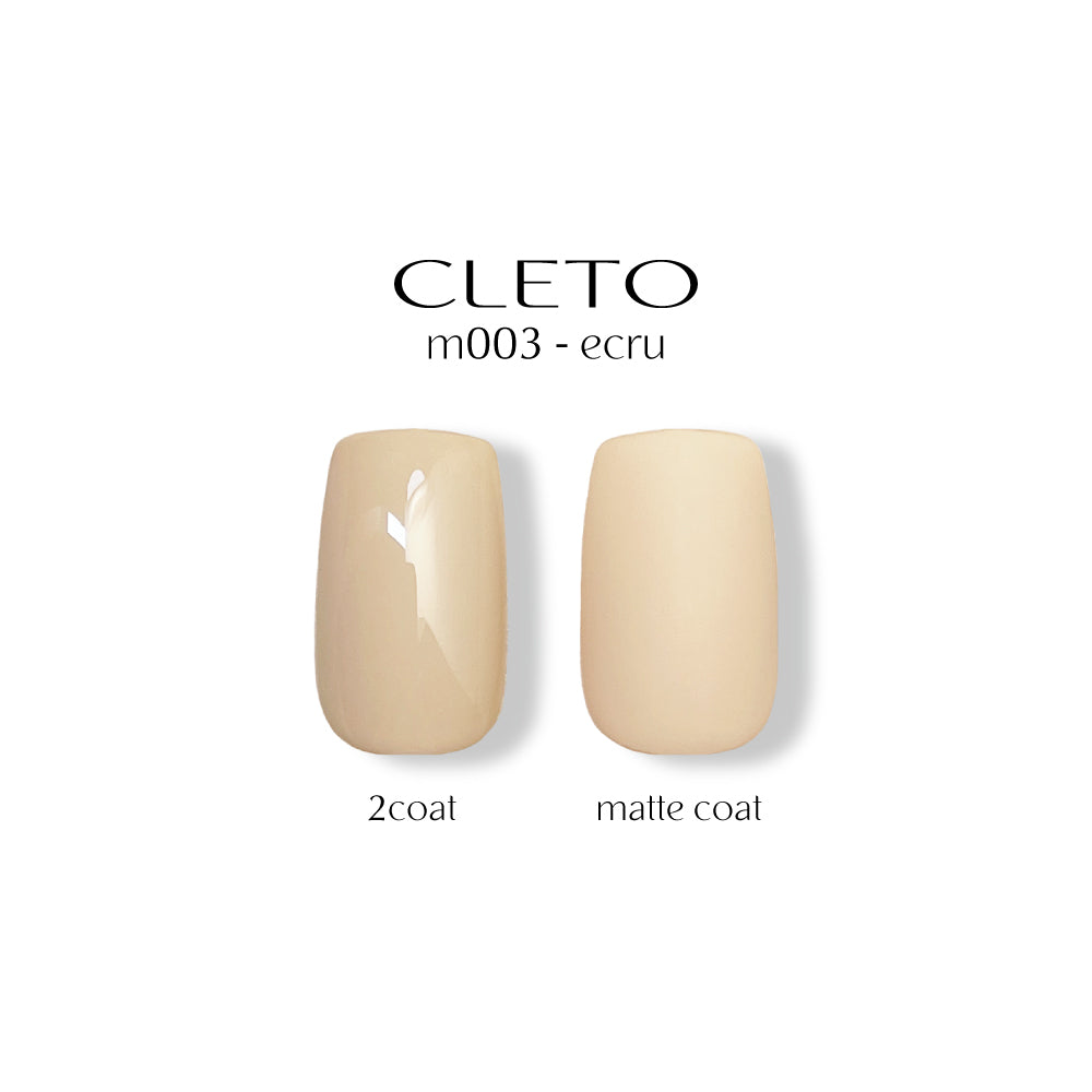Cleto Color Gel M003 - Ecru