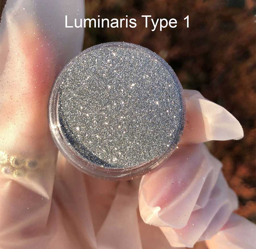 luminaris reflective glitter