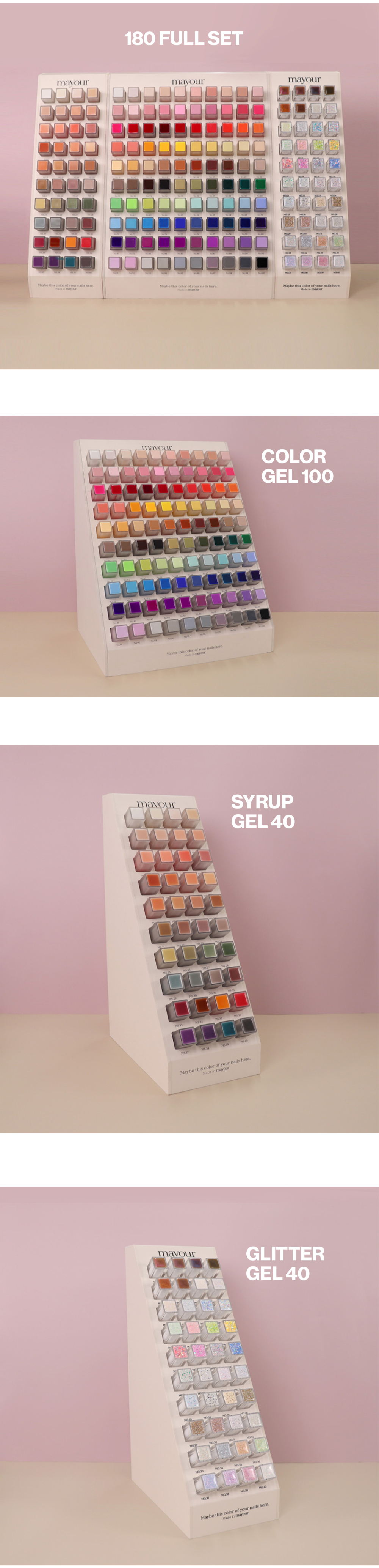 mayour 180 color full set