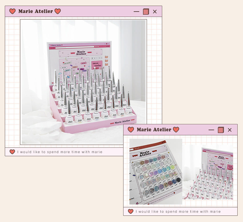 Marie Atelier 40 Glitter Color Full Set