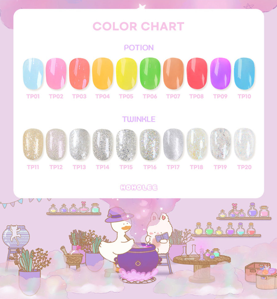 HoHoLee Twinkle Potion 20 Color Set