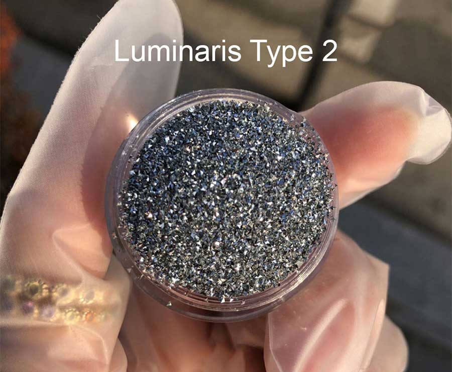 Luminaris reflective glitter