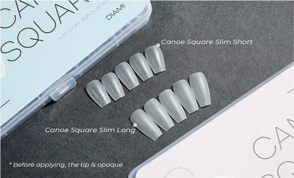 Diami Canoe Square Nail Tip