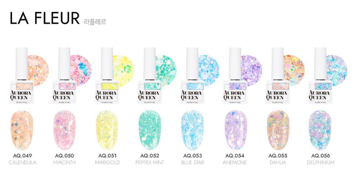 Aurora Queen Glitter Full Set - 160 Color Set